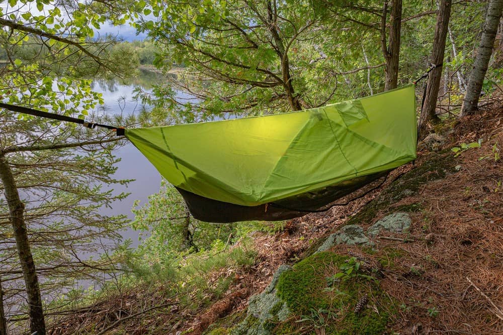 The Bridged Helsdon Hammock Tent