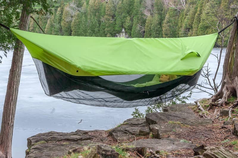 The Bridged Helsdon Hammock Tent